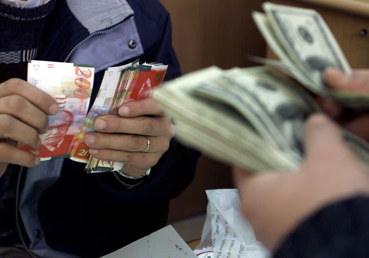 דולר-שקל. צילום: רויטרס