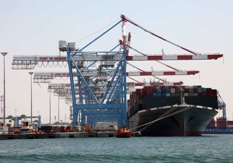 נמל אשדוד. צילום: אלוני מור