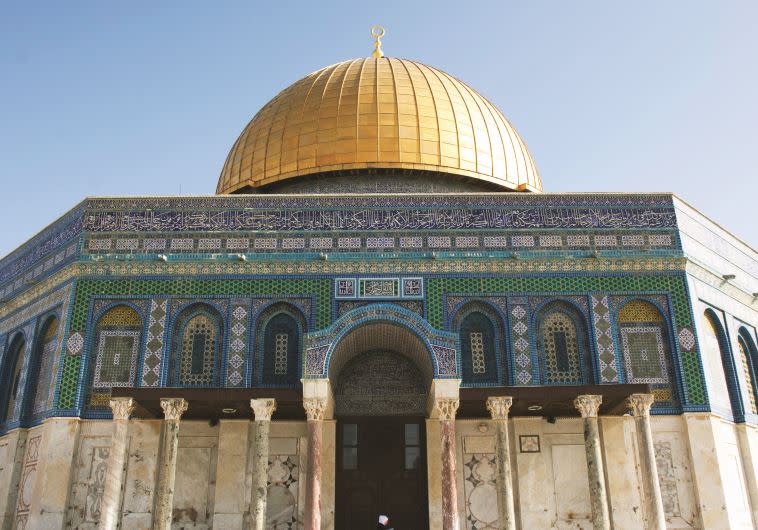 כיפת הסלע במתחם אל-אקצא. צילום: ניל בדש, פלאש 90