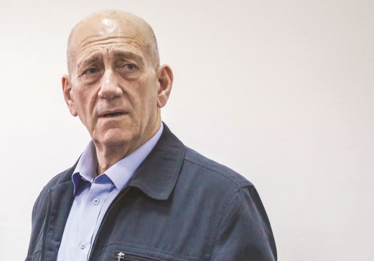 אהוד אולמרט. אמיל סלמן, פלאש 90