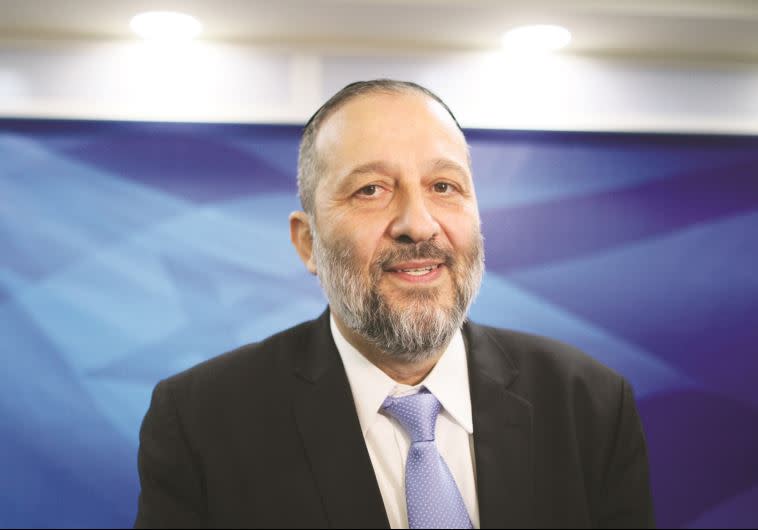 אריה דרעי. צילום: אלכס קולומויסקי, פלאש 90