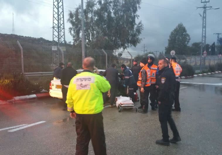 זירת הפיגוע בבית חורון. צילום: א.צמח קבוצת מדברים תקשורת