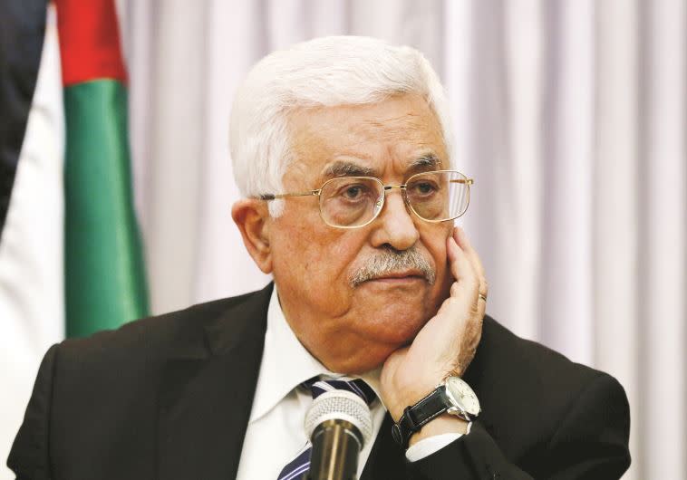 אבו מאזן. שוחח עם נתניהו לאחר המתקפה. צילום: רויטרס