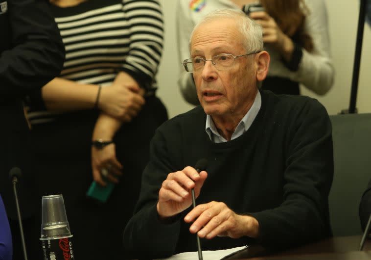 בני בגין במליאה. צילום: מרק ישראל סלם