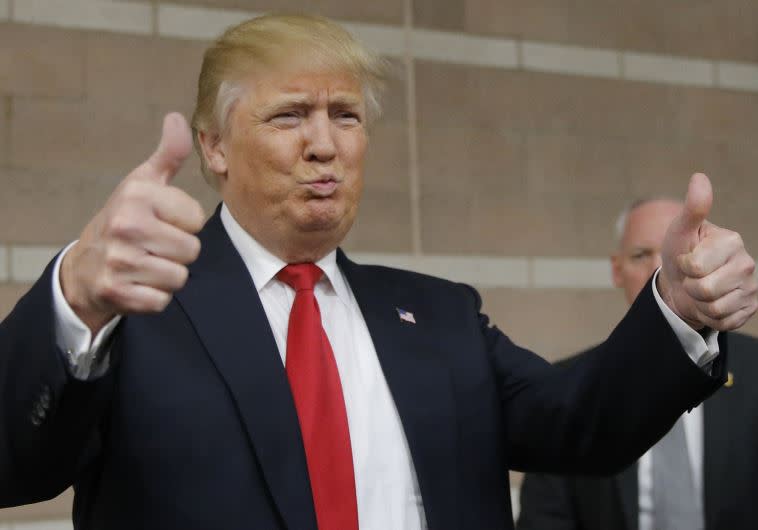 טראמפ בנבאדה. צילום: רויטרס