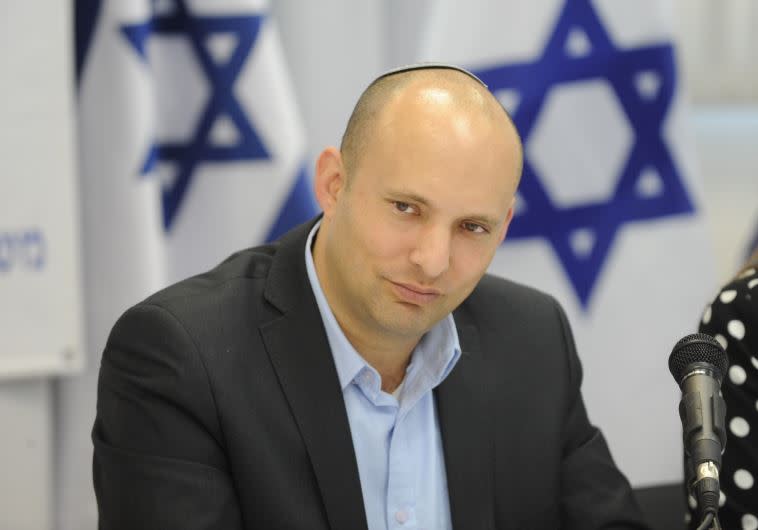 אין לו כוונה לשתוק. נפתלי בנט. צילום: אבשלום ששוני