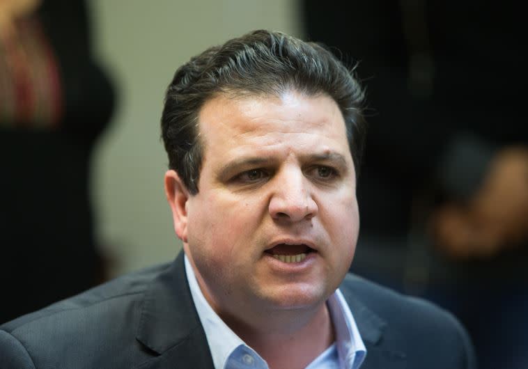 &quot;ראויים למנהיגות אחרת&quot;, ח&quot;כ איימן עודה. צילום: יונתן זינדל, פלאש 90