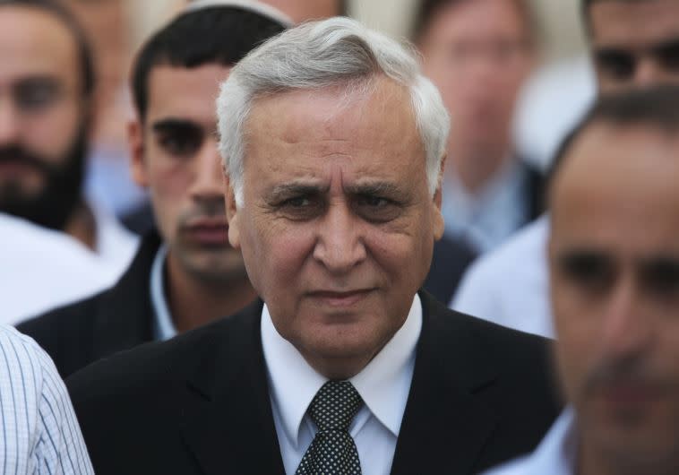 משה קצב. צילום:קובי גדעון, פלאש 90