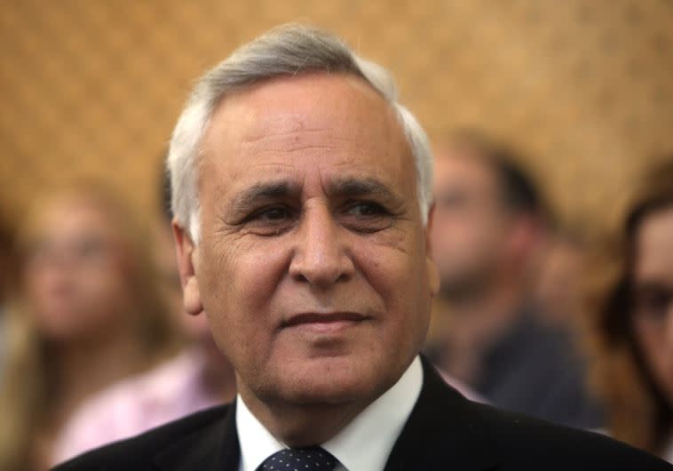 משה קצב. צילום:ליאור מזרחי, פלאש 90