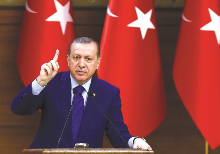 ימשיך בניסיונות להקמת נמל בעזה, ארדואן. צילום: רויטרס