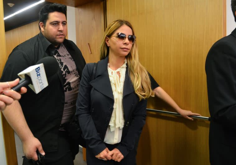 ענבל אור בבית המשפט בתל אביב.  צילום: פלאש 90 