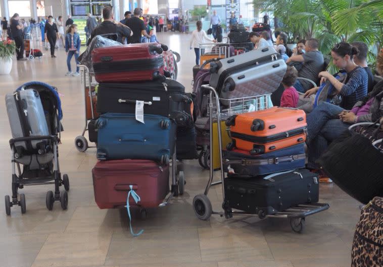 עיכובים בנתב&quot;ג. צילום: אבשלום ששוני