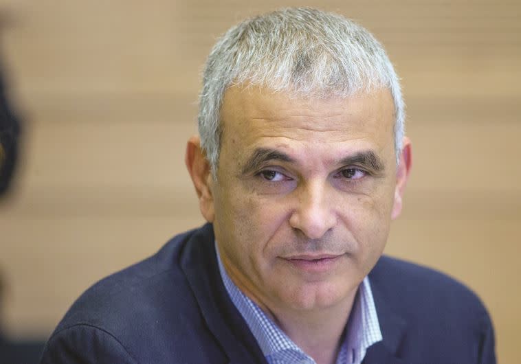 פגישה ארוכה. כחלון. צילום: יונתן זינדל, פלאש 90