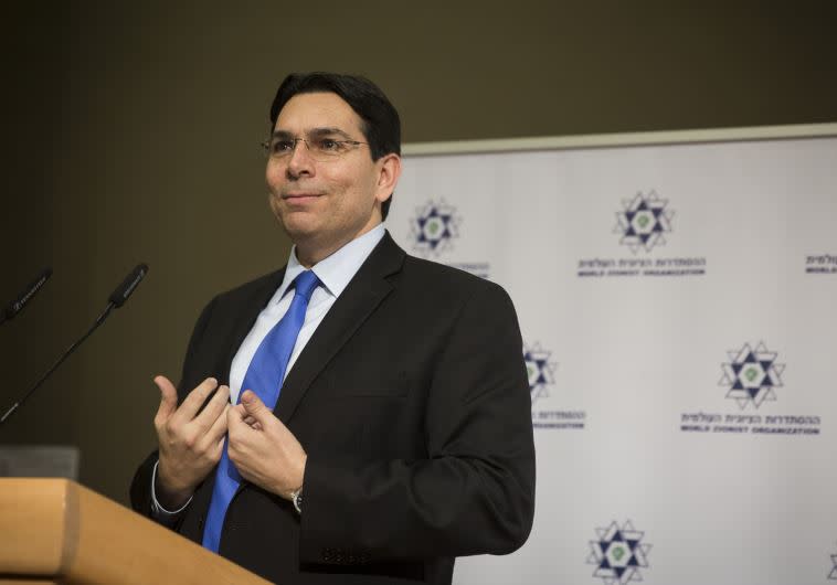 שגריר ישראל באו&quot;ם דני דנון. צילום: פלאש 90