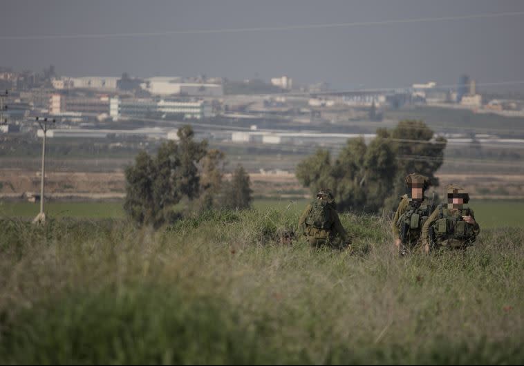 גבול רצועת עזה. צילום: הדס פרוש, פלאש 90