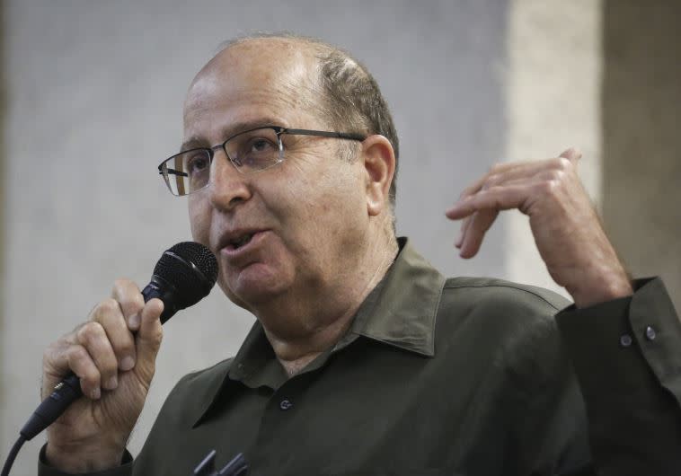 &quot;תחקיר פנימי&quot;. השר לשעבר משה יעלון. צילום: הדס פרוש, פלאש 90