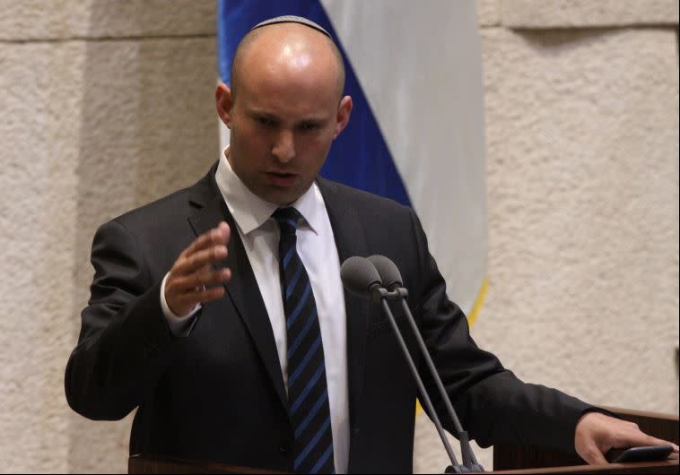 "בבית היהודי ניהלו קמפיין בחירות". יו"ר המפלגה, נפתלי בנט. צילום: אריק בנדר