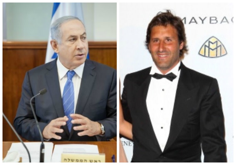 ארנו מימרן ובנימין נתניהו.