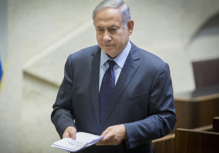 &quot;על ממשלת ישראל להתעשת&quot;, בנימין נתניהו. צילום: יונתן זינדל, פלאש 90