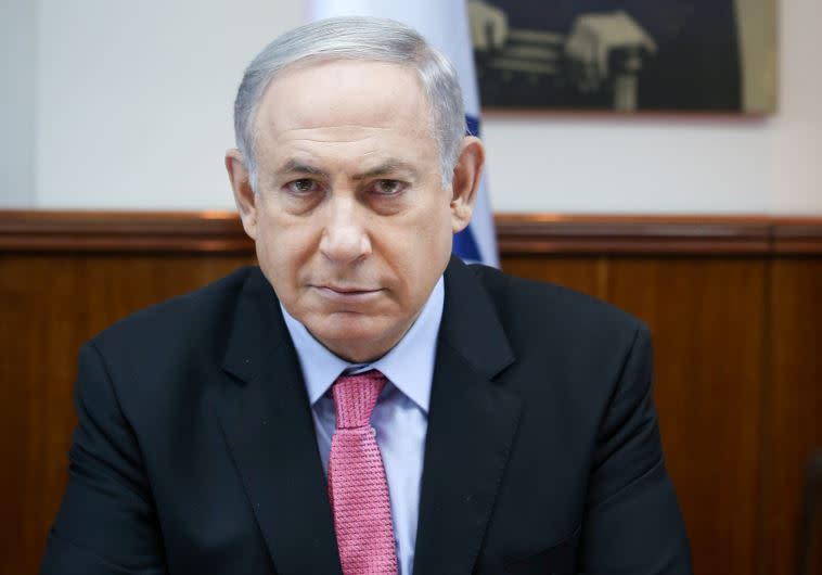 נתניהו בראיונות מתוזמרים. צילום: עמית שבי, פלאש 90