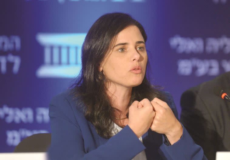 איילת שקד. &quot;בבית היהודי רוצים שנשכח מהי דמוקרטיה&quot;. צילום: פלאש 90