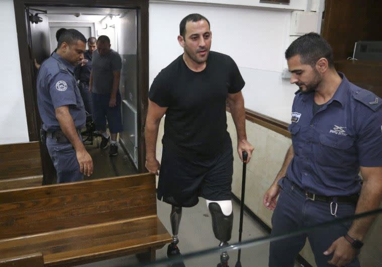 בן כהן בבית המשפט. צילום: פלאש 90