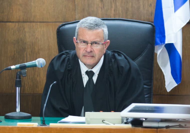 השופט דוד רוזן. צילום: יותם רונן,פלאש 90