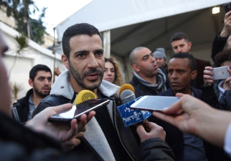 מול מארג העדויות, גם שרן גל לא מצליח לזכות את אזריה. צילום: פלא 90