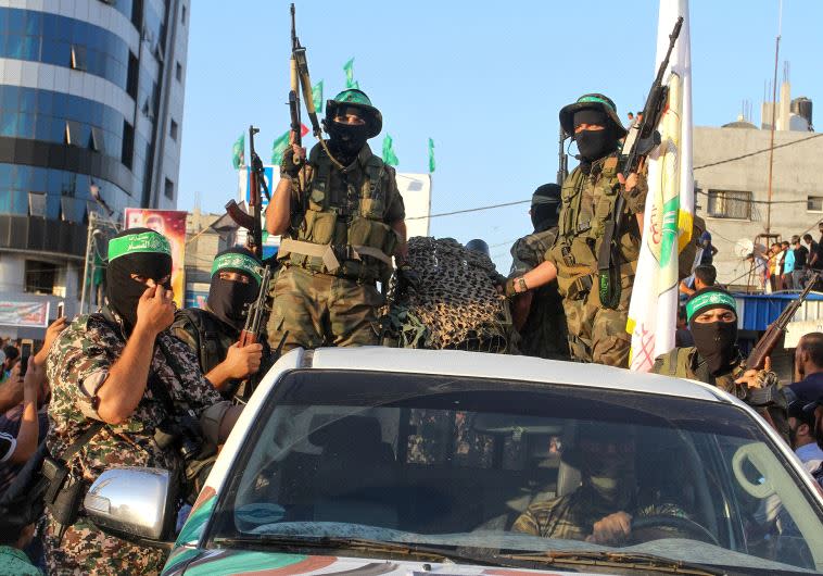 פעילי חמאס. חוששים לחייהם. צילום: עבד ראחים חטיב, פלאש 90