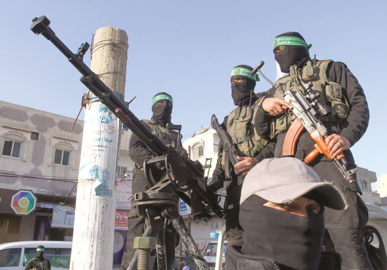 פעילי חמאס. צילום: אעבד ראים קביט, פלאש 90