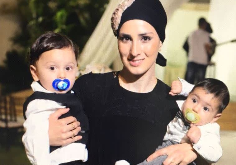 דור כרסנטי וילדיה בנימין ויוסף. צילום: פרטי