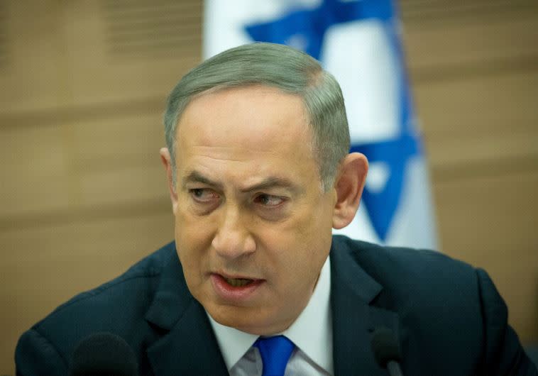 נתניהו. אם יספרו לו שהאסירים חתומים בתאגיד, הכל כבר יקרה לבד. צילום: פלאש 90