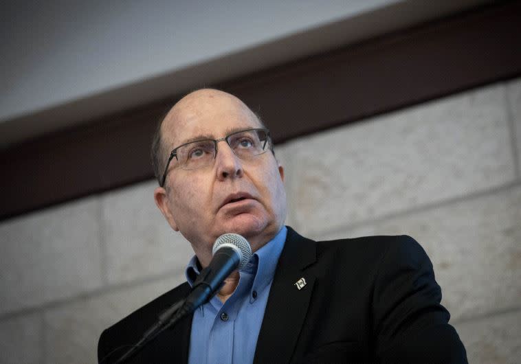 משה יעלון. צילום: מרים אלסטר, פלאש 90