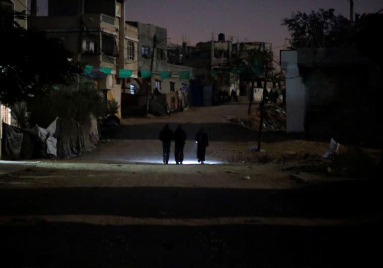 פלסטינים בצפון רצועת עזה 