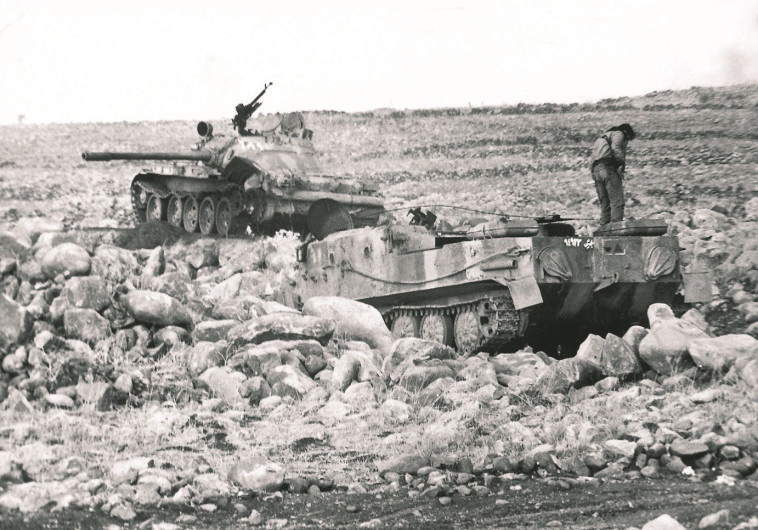 טנקים סוריים ברמת הגולן, מלחמת יום הכיפורים, צילום: יעקב ארז