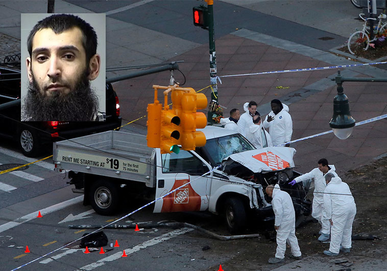 סייפולו סייפוב, המחבל מפיגוע הדריסה במנהטן. צילום: גטי אימג'ס