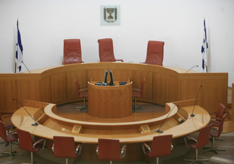 הפך לבימת תיאטרון. אולם בית המשפט העליון, צילום: נתי שוחט, פלאש 90