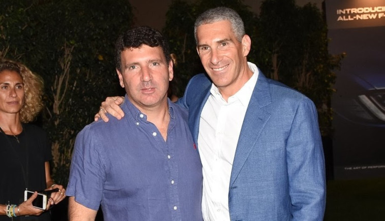 אבנר קז וחיים סקאל (צילום: אביב חופי)