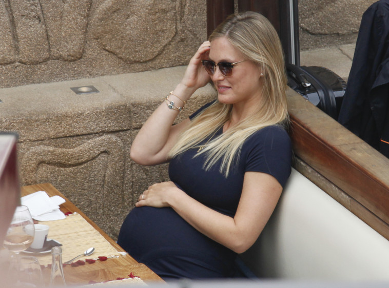 בר רפאלי בתקופת ההריון. Splashnews