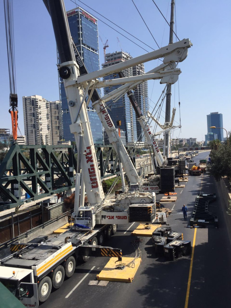 עבודות הרכבת בתחנת ארלוזורוב. צילום: רכבת ישראל