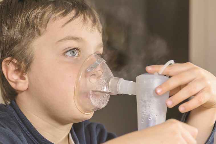 ילד חולה אסתמה, אילוסטרציה