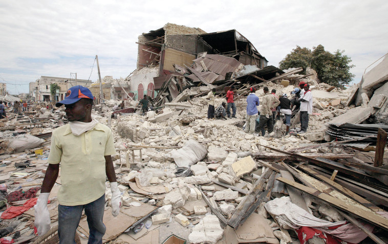 רעידת האדמה בהאיטי, 2010. צילום: רויטרס