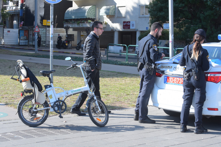 קנסות על עבירת אופניים במעבר חציה תל אביב 