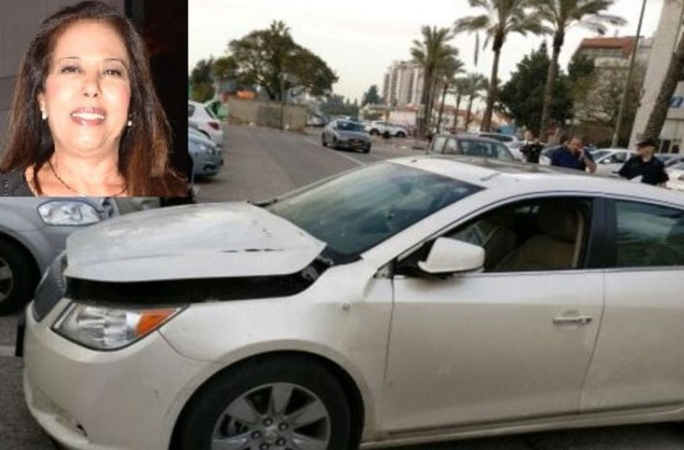 פיצוץ במכונית של מרגלית צנעני