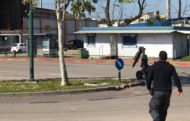 זירת פיצוץ המטען ברמת השרון