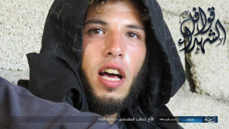 חטאב אל מקדסי, שעל פי ארגון דאעש נהרג בתקיפה. צילום מסך