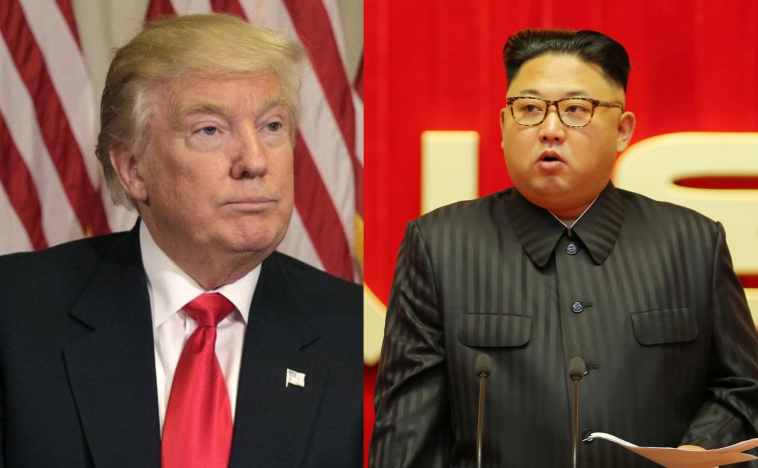 קים ג'ונג און ודונלד טראמפ. המתיחות בין המדינות מגיעה לשיא. צילום: רויטרס