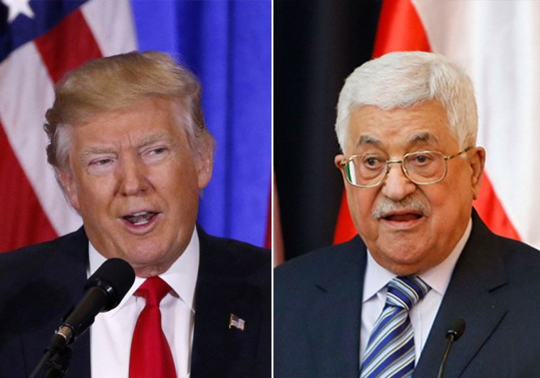 מחמוד עבאס, דונלד טראמפ. צילום: רויטרס מחמוד עבאס, דונלד טראמפ. צילום: רויטרס