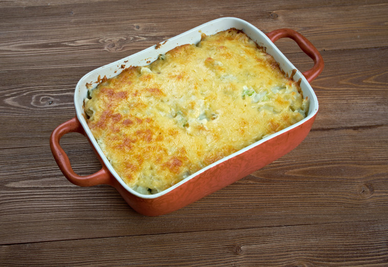 פשטידת ירקות חלבית לשבועות. המתכון באדיבות סנפרוסט