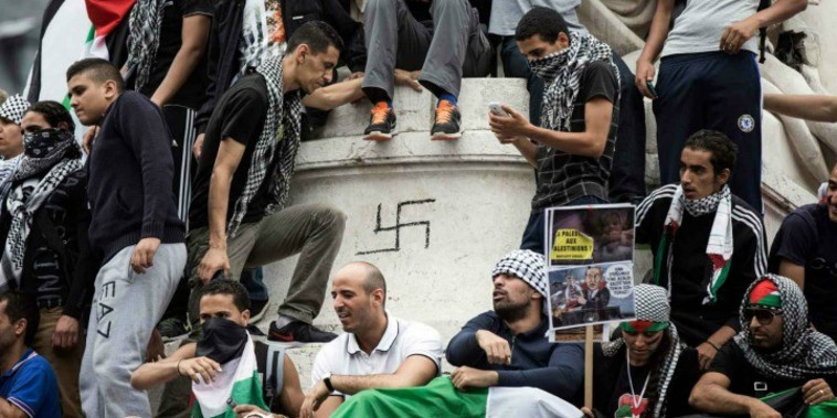 אנטישמיות באירופה. צילום: טוויטר